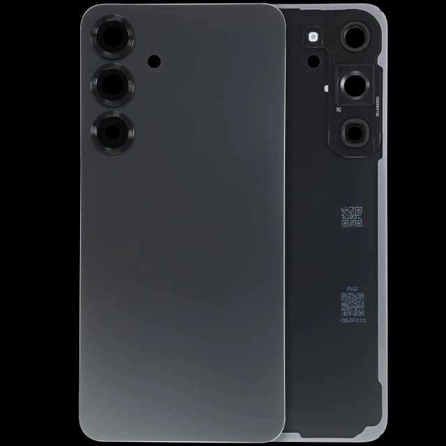 vetro cover posteriore con Vetro fotocamera per Samsung Galaxy S25 Plus 5G (Service Pack) (Blu Nero)