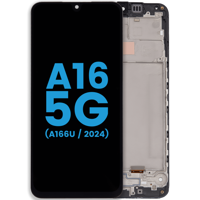 Display LCD completo con Frame per Samsung Galaxy A16 5G (A166U / 2024)(6.59" ) (US Version) (tutti i colori)