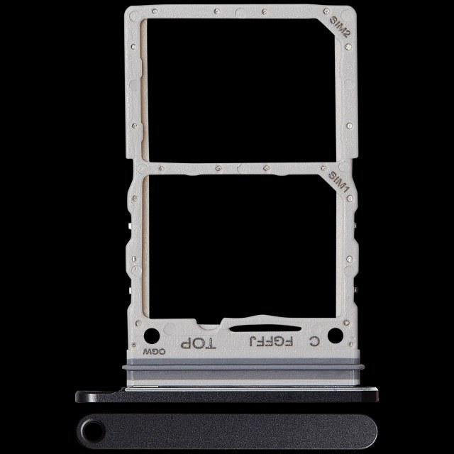 Carrellino doppia SIM per Samsung Galaxy Z Flip 7 5G (F766) (Jet Nero)