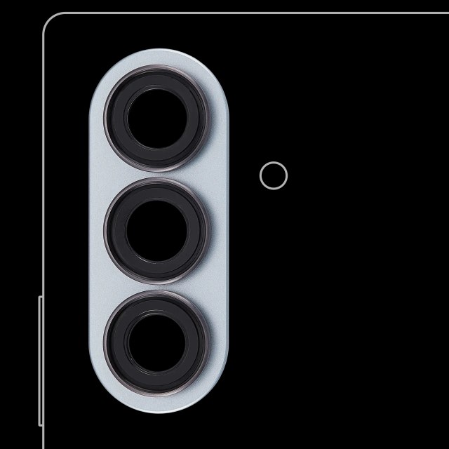Lente fotocamera posteriore con Cornice Ring per Samsung Galaxy Z Fold 7 (F966) (Mint)