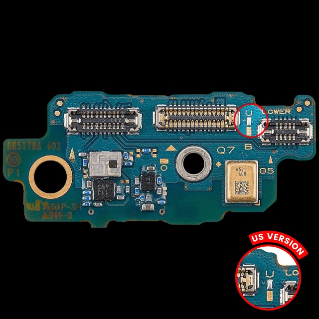 Microfono PCB Scheda per Samsung Galaxy Z Fold 7 (F966U) (US Version)