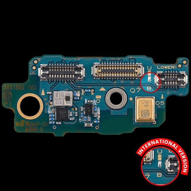Microfono PCB Scheda per Samsung Galaxy Z Fold 7 (F966B) (International Version)