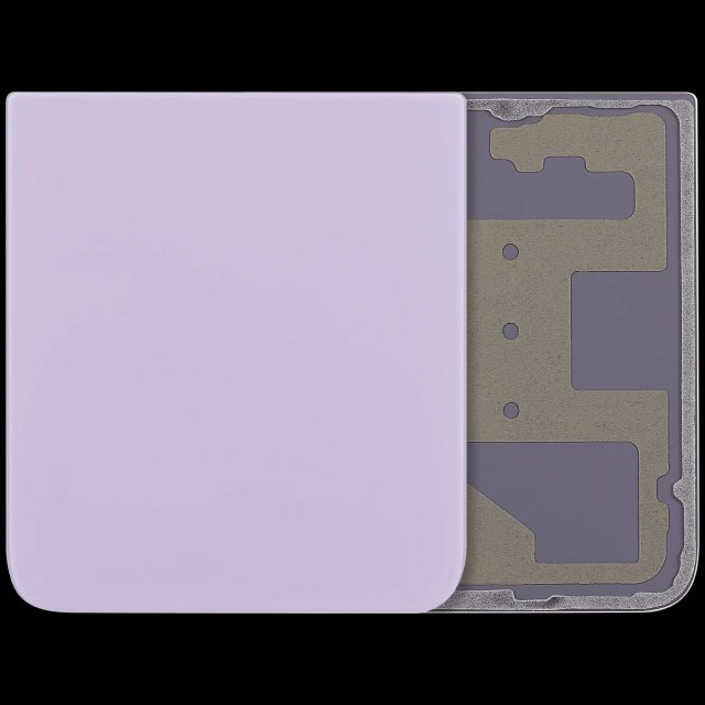Bottom vetro cover posteriore per Samsung Galaxy Z Flip 4 (Bora Viola)