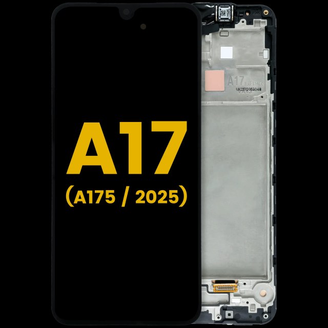 Display OLED completo con Frame per Samsung Galaxy A17 4G (A175/ 2025) (Refurbished) (tutti i colori)