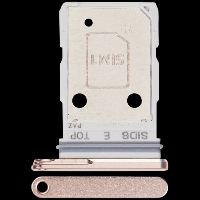 Carrellino doppia SIM per Samsung Galaxy S26 (S942) (Rosa Oro)