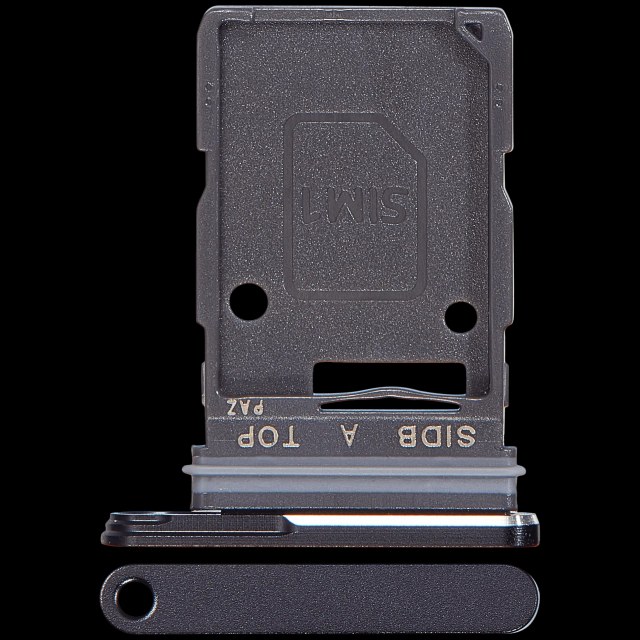 Carrellino SIM singola per Samsung Galaxy S26 (S942) (Nero)