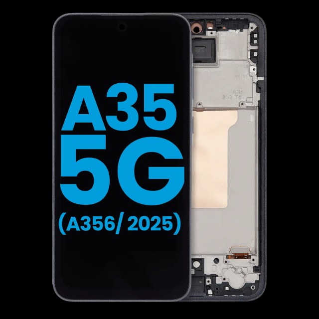Display LCD completo con Frame per Samsung Galaxy A35 5G (A356/ 2025)(6.58" ) (US Version) (Navy)