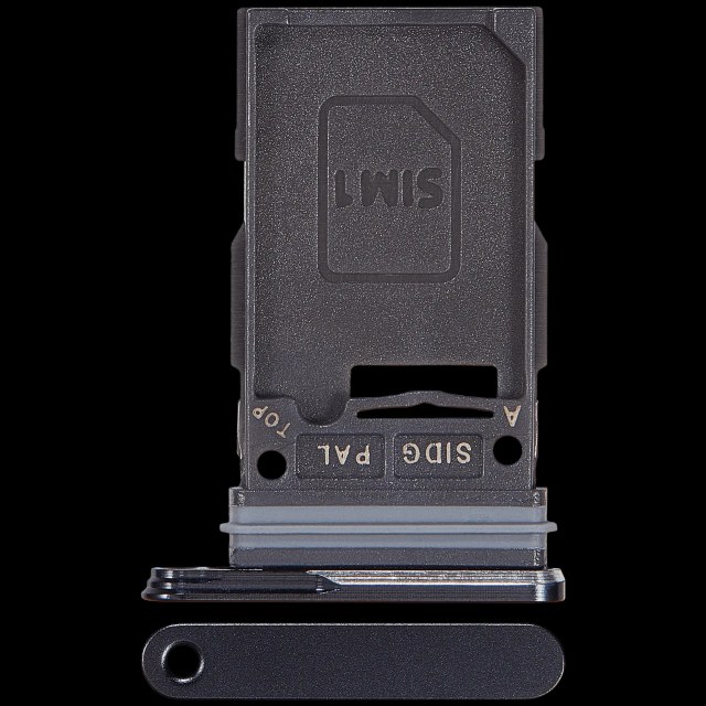 Carrellino SIM singola per Samsung Galaxy S26 Plus (S947) (Nero)