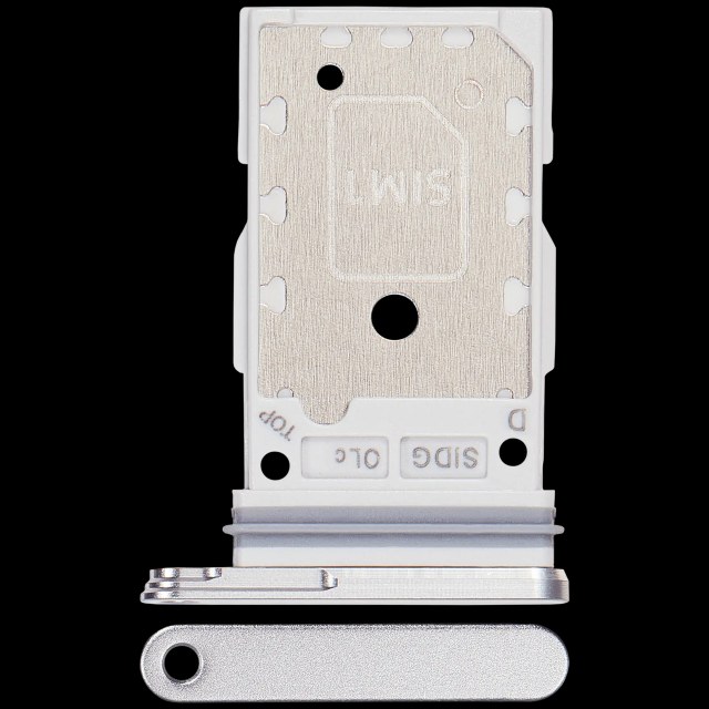 Carrellino doppia SIM per Samsung Galaxy S26 Plus (S947) (Bianco)