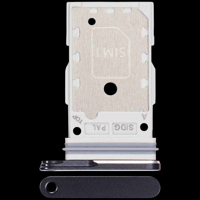 Carrellino doppia SIM per Samsung Galaxy S26 Plus (S947) (Nero)