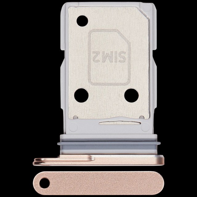 Carrellino doppia SIM per Samsung Galaxy S26 Ultra (S948) (Rosa Oro)