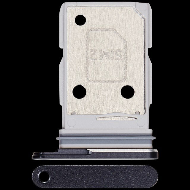 Carrellino doppia SIM per Samsung Galaxy S26 Ultra (S948) (Nero)