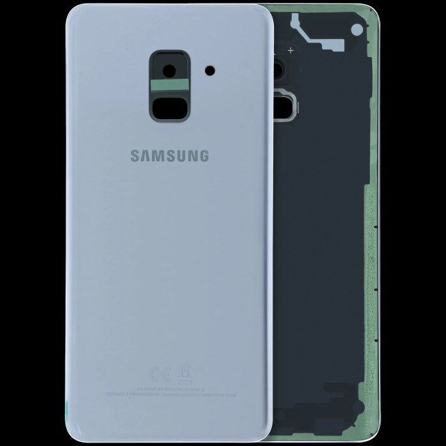 Cover posteriore con Vetro fotocamera compatibile per Samsung Galaxy A8 (A530) (Service Pack) (Grigio)