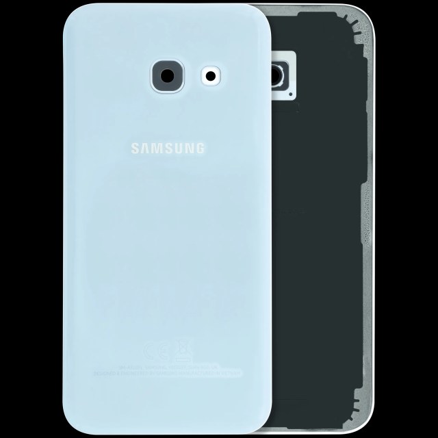 Cover posteriore con Vetro fotocamera compatibile per Samsung Galaxy A3 (A320) (Service Pack) (Blu)
