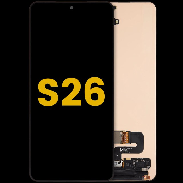 Display OLED completo senza Frame compatibile per Samsung Galaxy S26 5G (Refurbished) (tutti i colori)