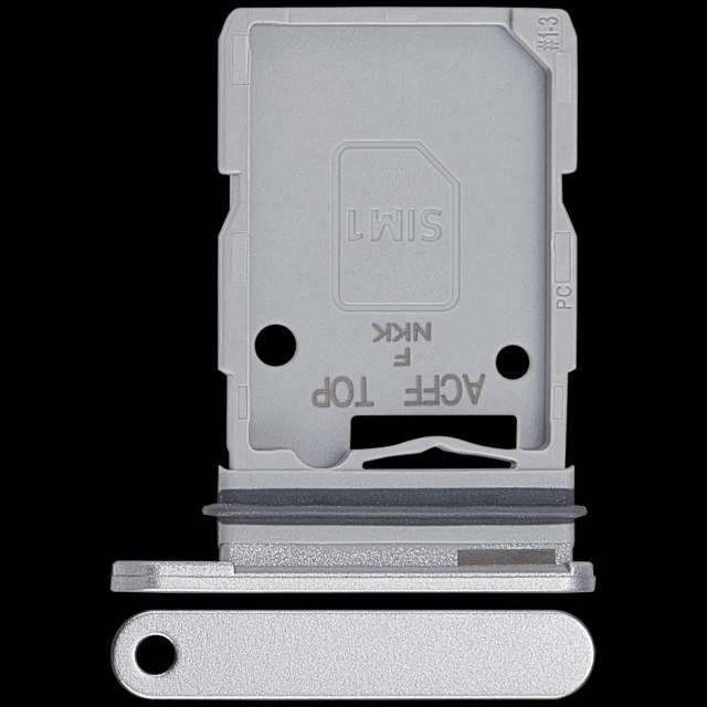 Carrellino SIM singola per Samsung Galaxy A36 5G (A366 / 2025) (Bianco)
