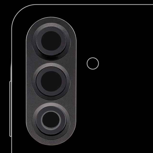 Lente fotocamera posteriore con Cornice Ring per Samsung Galaxy A56 5G (A566 / 2025)