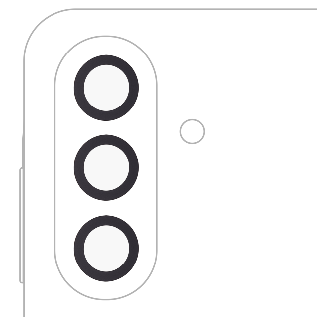 Lente fotocamera posteriore (solo vetro) con adesivo per Samsung Galaxy A56 5G (A566 / 2025)