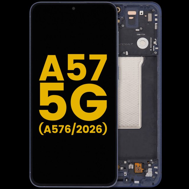 Display OLED completo con Frame per Samsung Galaxy A57 5G (A576 / 2026) (Refurbished) (Navy)