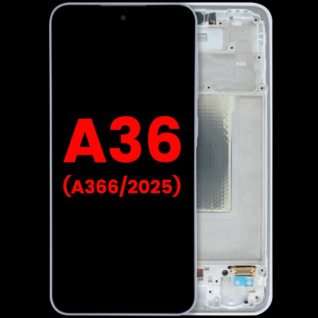 Display OLED completo con Frame per Samsung Galaxy A36 5G (A366 / 2025) (Lavanda)