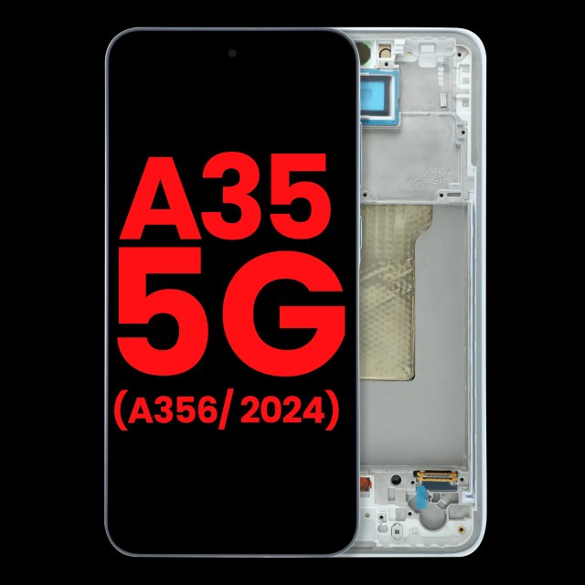 Display OLED completo con Frame per Samsung Galaxy A35 5G (A356 / 2024) (Iceblue)