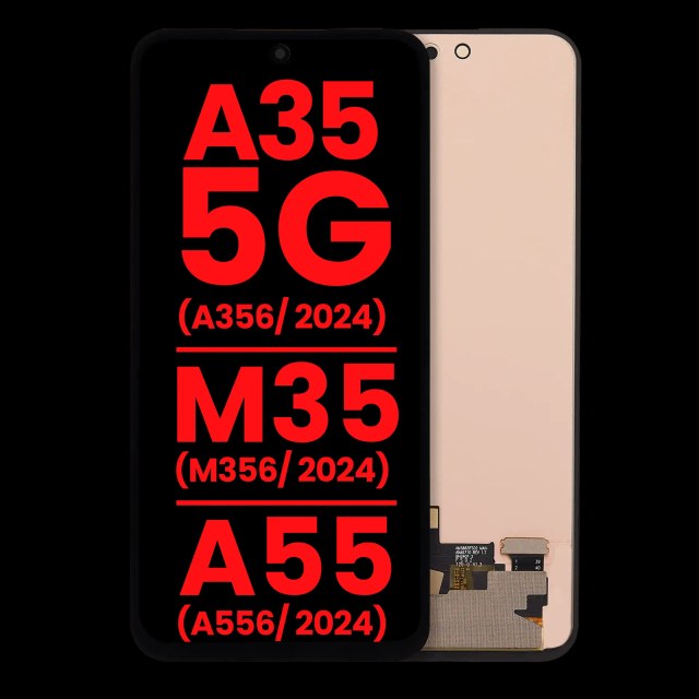 Display OLED completo senza Frame per Samsung Galaxy A35 5G (A356 / 2024) / M35 (M356 / 2024) / A55 (A556 / 2024) (tutti i colori)