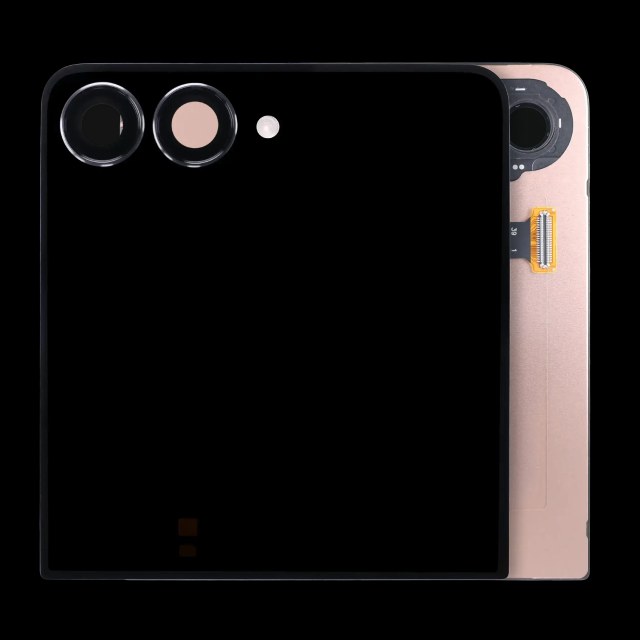 Outer Display OLED completo per Samsung Galaxy Z Flip 7 5G (Refurbished) (Nero)