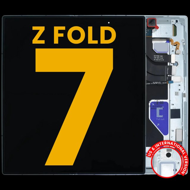 Inner Display OLED completo con Frame per Samsung Galaxy Z Fold 7 5G (US e International) (Refurbished) (Mint)