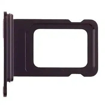 Carrellino SIM singola per iPhone 16e (Service Pack) (Nero)