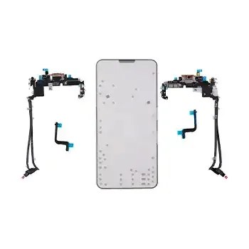 USB-C Flat connettore di ricarica (eSIM / mmWave) per iPhone 17 Pro Max (Service Pack) (US Version) (Cosmic Arancione)
