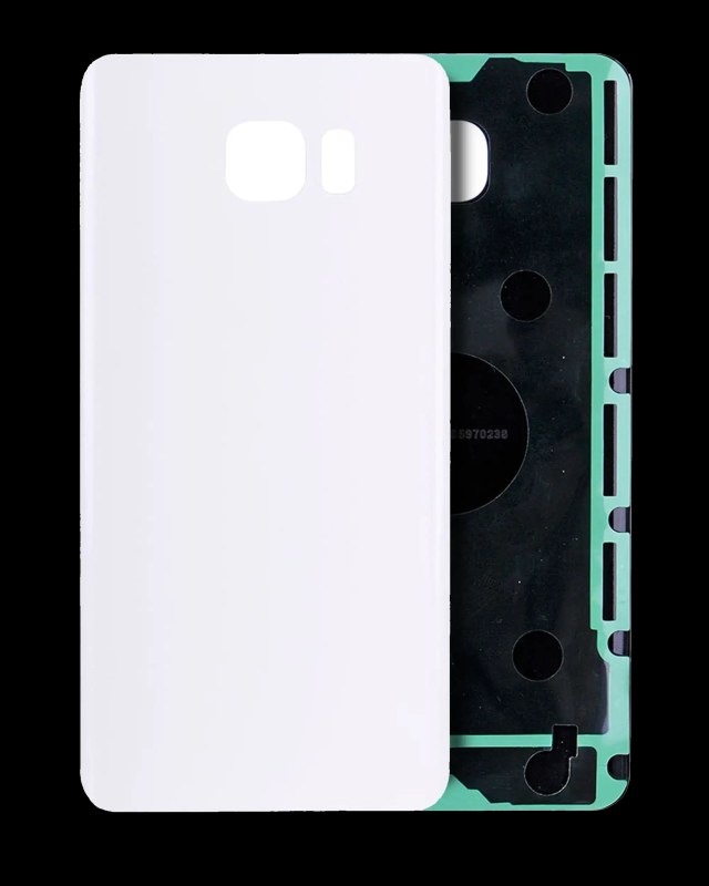 Back Cover Glass per Samsung Galaxy Note 5 (No Logo) (Bianco Pearl)