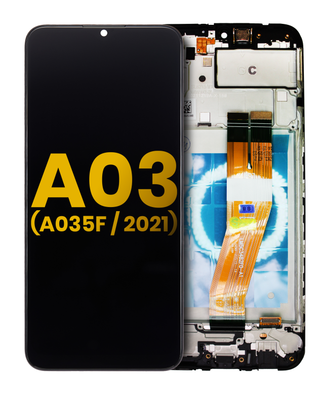 Display LCD completo con Frame per Samsung Galaxy A03 (A035F / 2021) (International Version) (Refurbished) (tutti i colori)
