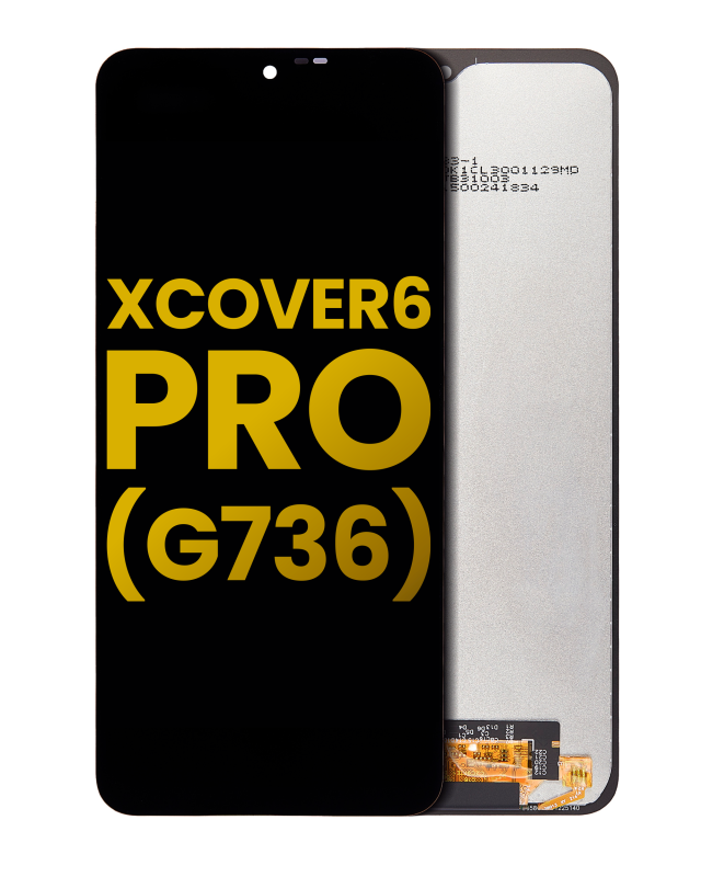 Display LCD completo senza Frame per Samsung Galaxy XCover6 Pro (G736) (Refurbished) (tutti i colori)