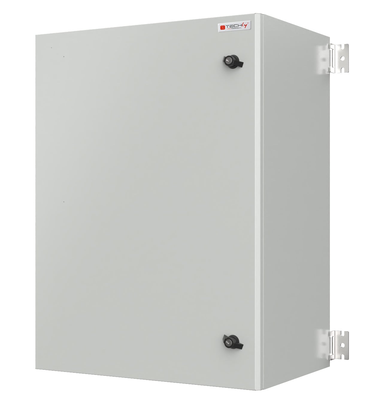 Armadio Rack 19'' a muro 17U grigio IP65 porta cieca prof. 600 mm