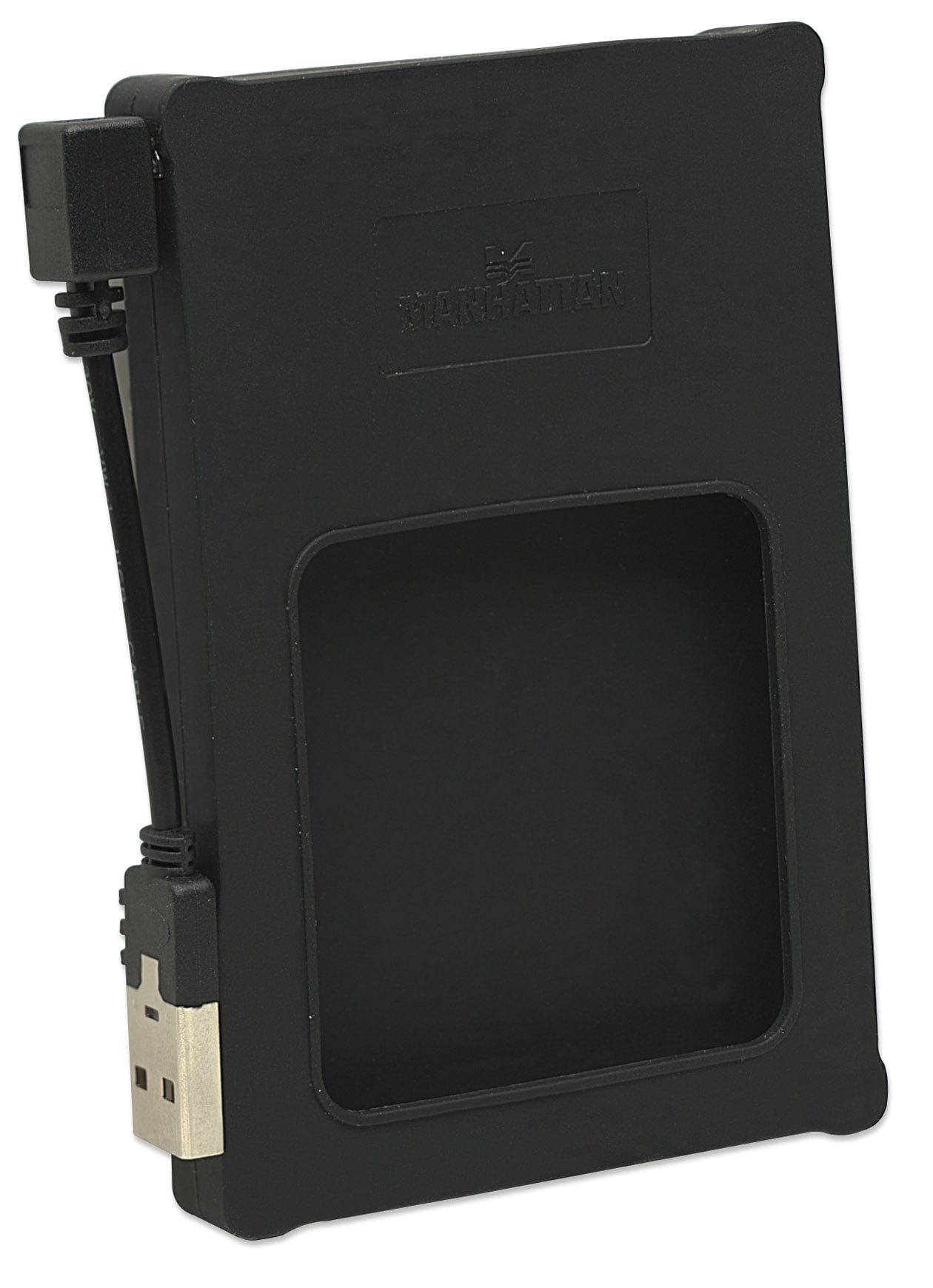 Box esterno 2.5'' SATA USB2.0 Silicone Nero