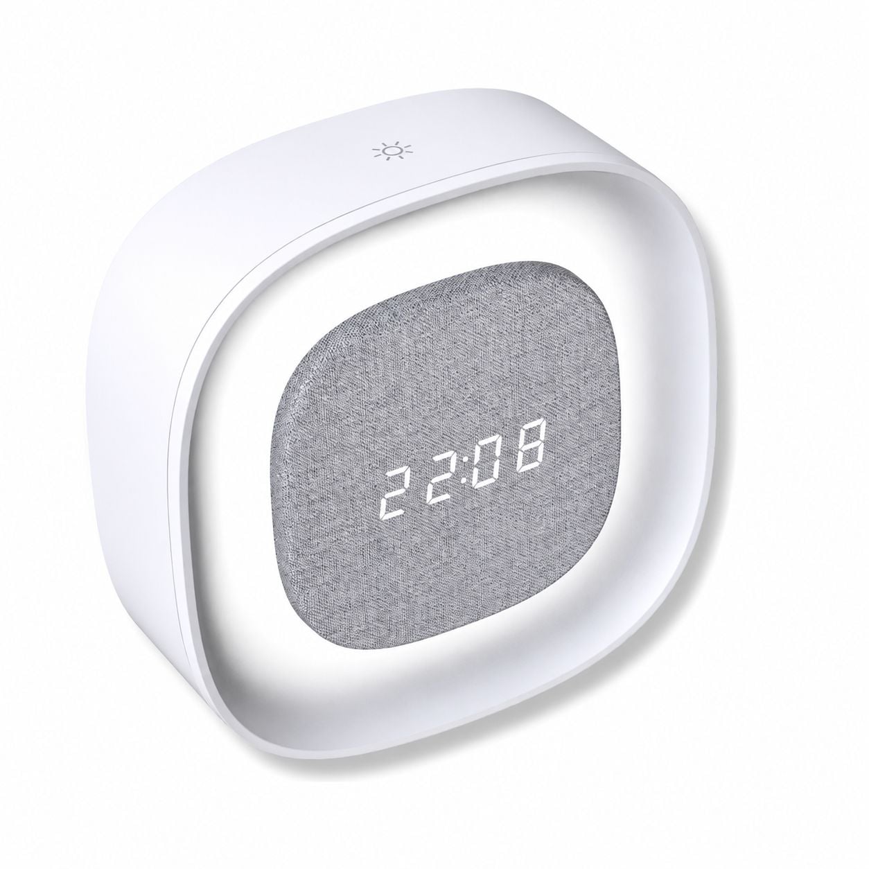 Sveglia Wireless Multifunzione con Luce Notturna Regolabile