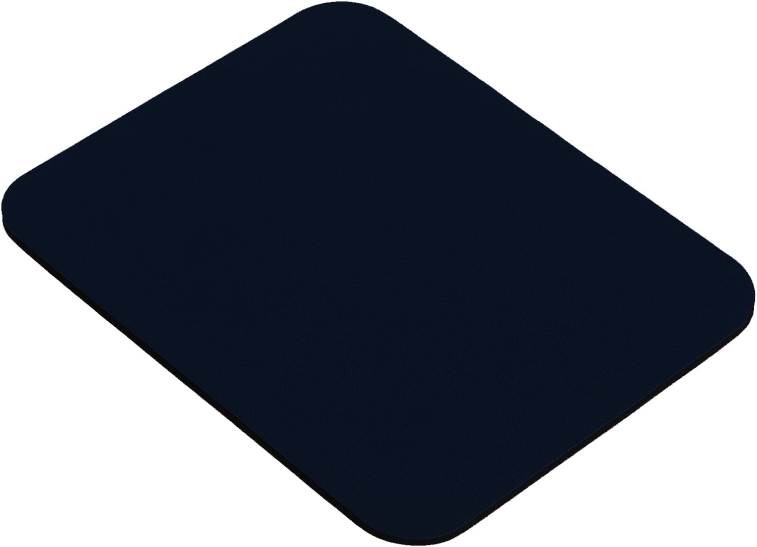 Tappetino per Mouse, 6 mm, Bulk, 25x22 cm, Nero