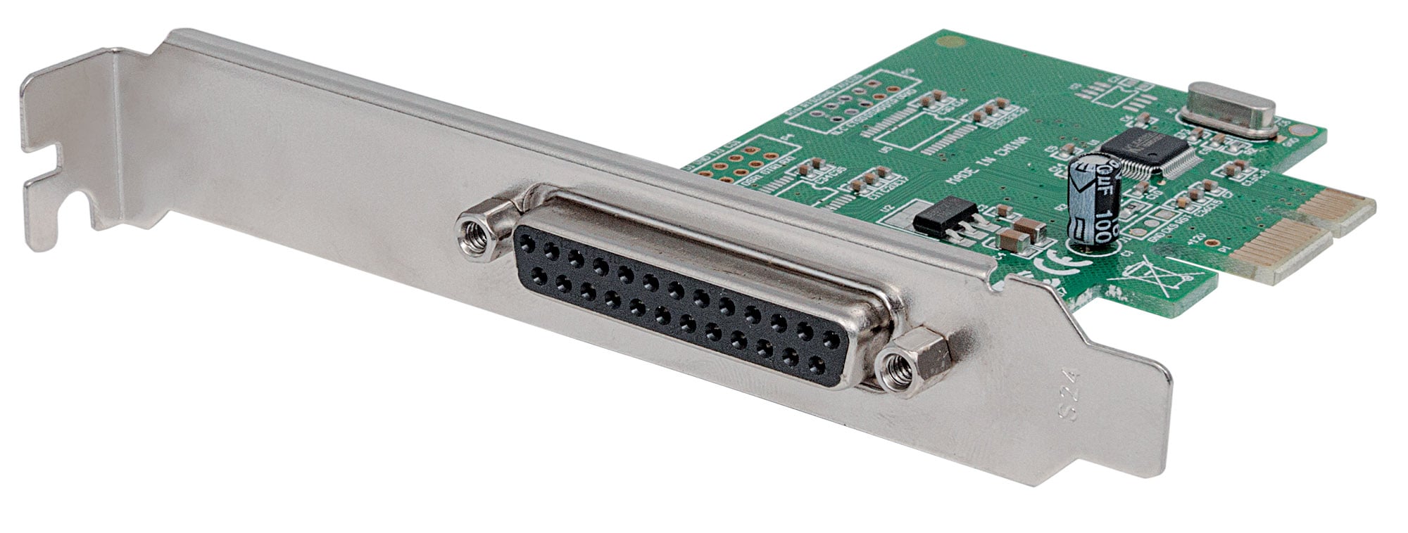 Scheda parallela PCI Express 1 porta