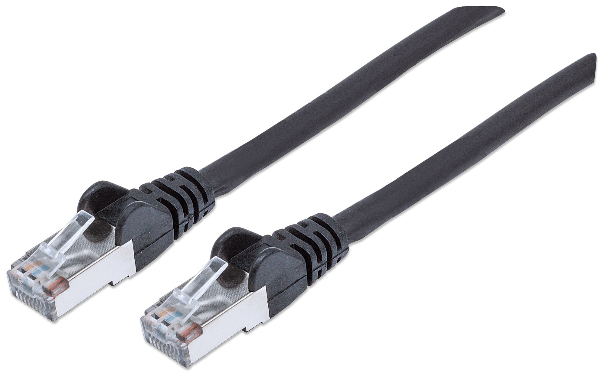 Cavo Patch Cat.7 Plug RJ45 6A S/FTP LSZH 0.25m Nero