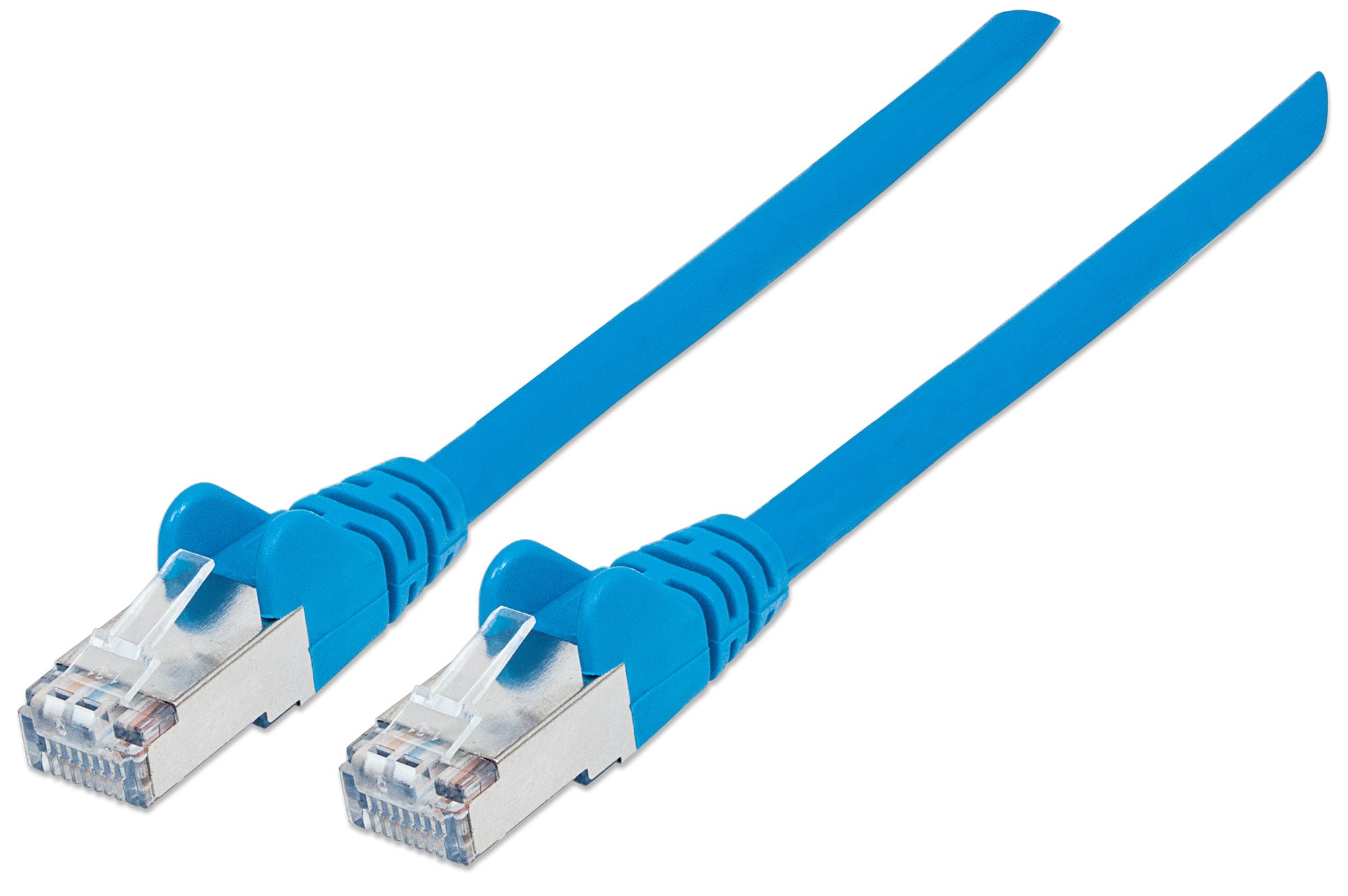 Cavo Patch Cat.7 Plug RJ45 6A S/FTP LSZH 0.25m Blu