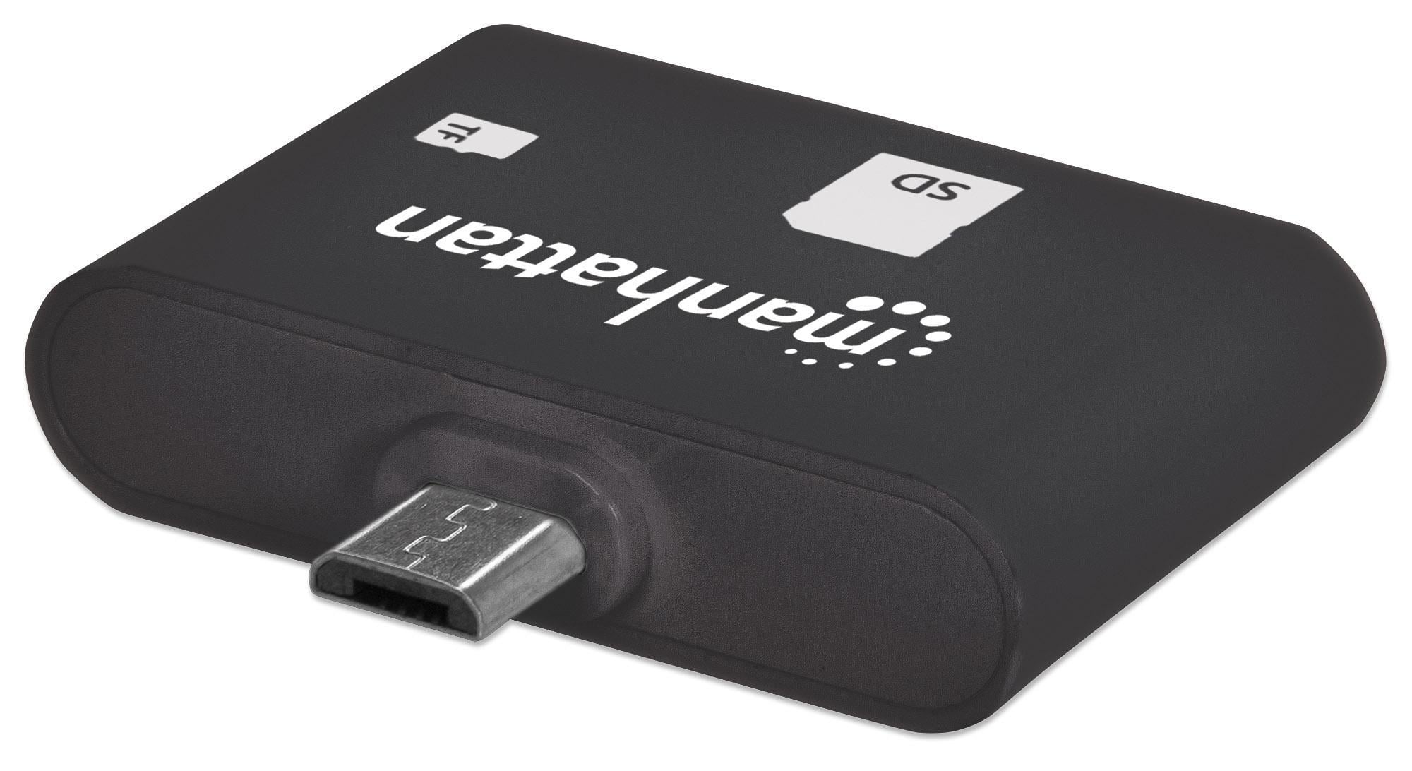 Mini Lettore Micro USB di Memorie SD/MicroSD per Smartphone e Tablet