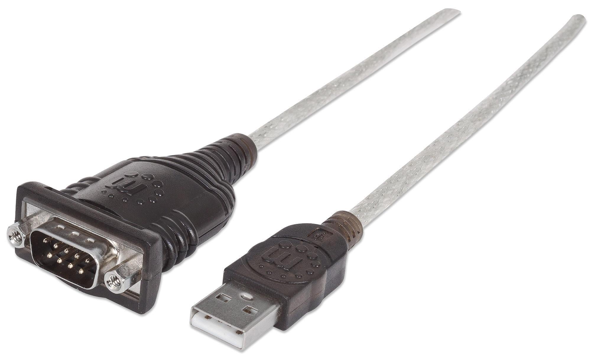 Convertitore Adattatore Manhattan da USB a Seriale in Sacchetto