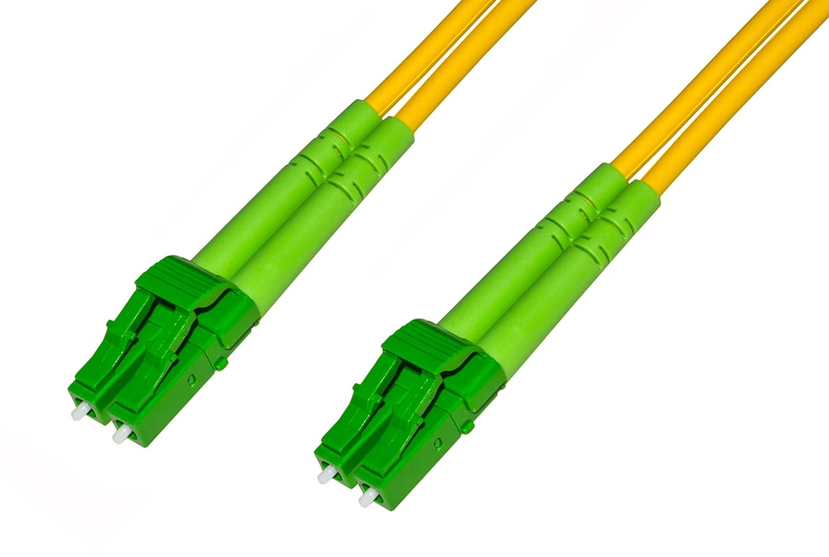 Cavo in Fibra Ottica Monomodale OS2 LC-APC Duplex a LC-APC Duplex 9/125 G657.A2 5m