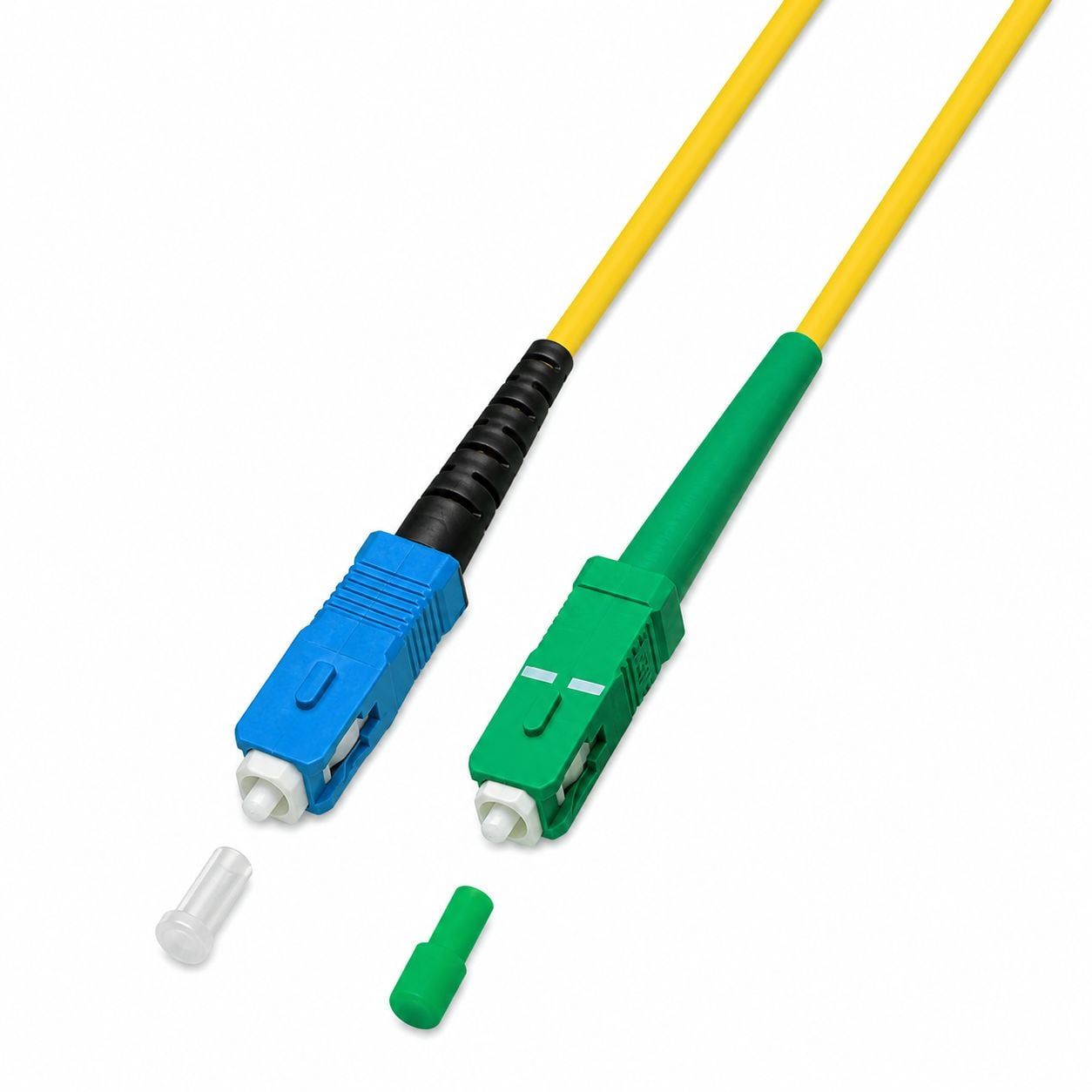 Cavo Fibra Ottica Monomodale OS2 SC-APC/SC-UPC 9/125 15m