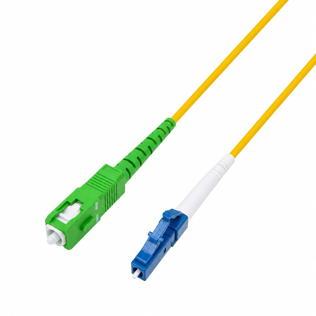 Cavo in Fibra Ottica FTTH Monomodale SC-APC/LC-UPC OS2 9/125 Simplex 1m