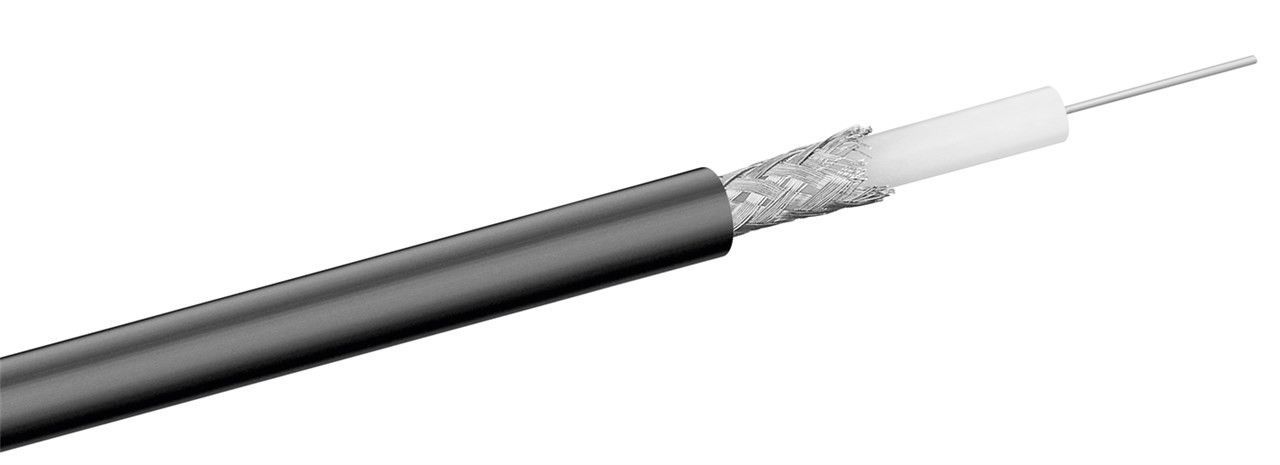 Cavo Coassiale Ethernet RG58 50 Ohm Schermato 100m