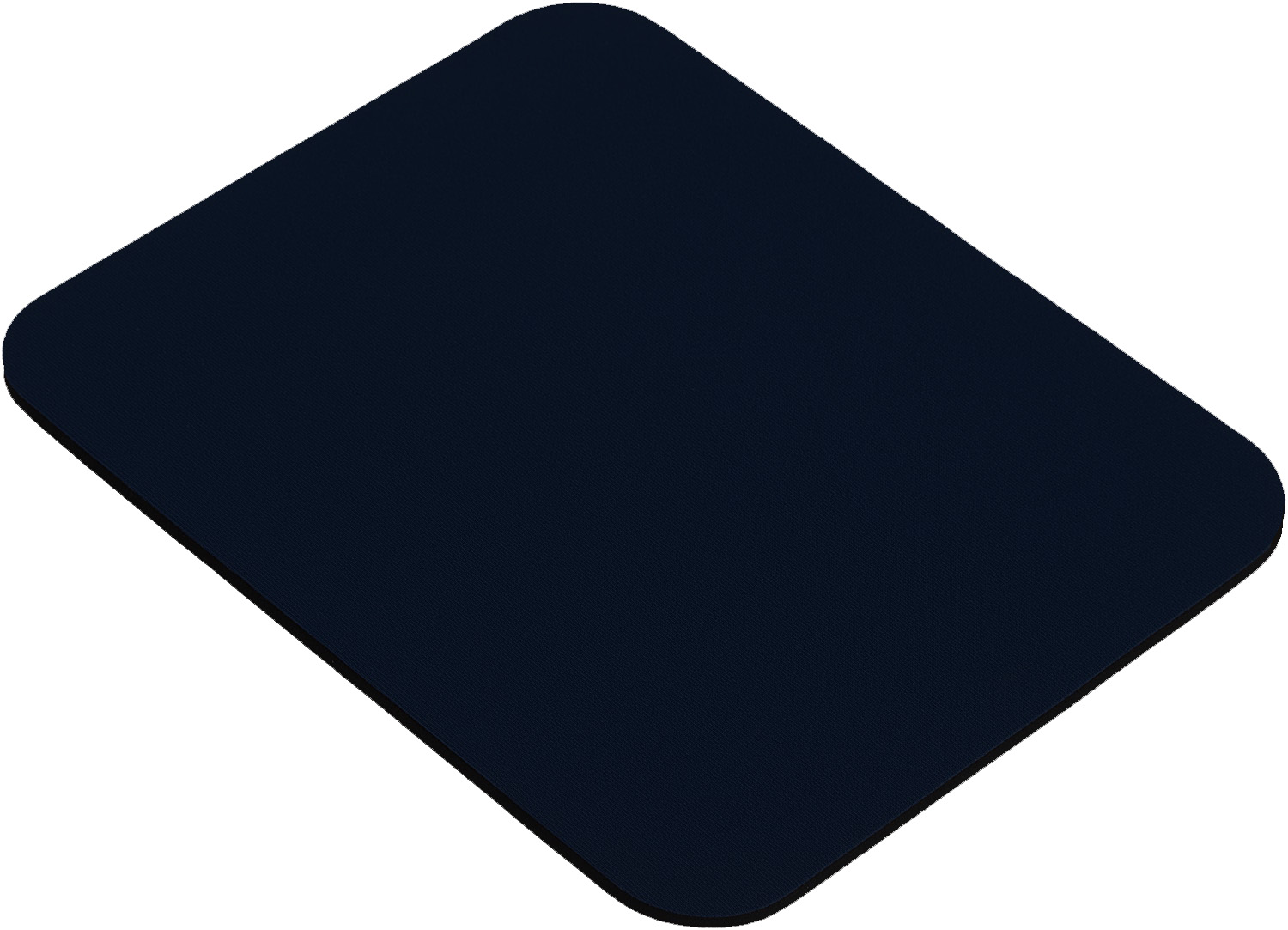 Tappetino per Mouse, 6 mm, Bulk, 25x22 cm, Nero
