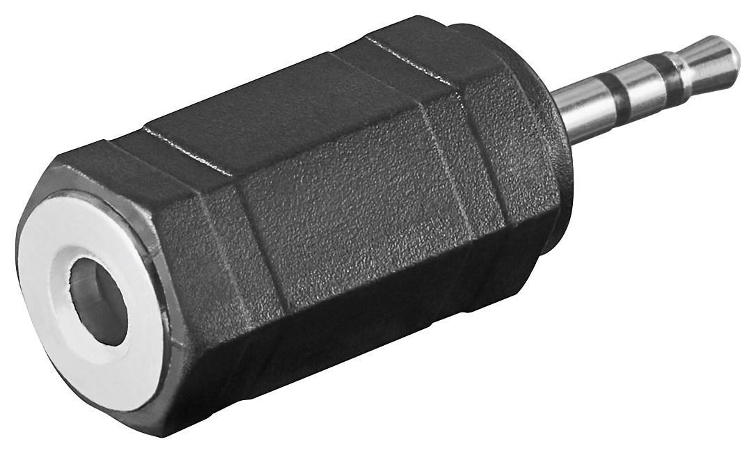 Adattatore Audio 2.5mm Maschio a 3.5mm Femmina