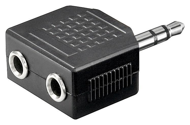 Adattatore Audio 3.5mm Stereo 1M/2F