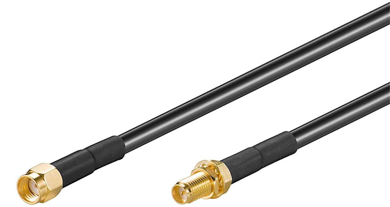 Cavo antenna RP-SMA M/F 3 mt